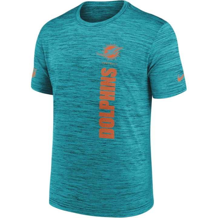 Nike Nike Miami Dolphins Rivalries Collection Sideline Velocity Men's Nike Dri FIT Nfl T Shirt