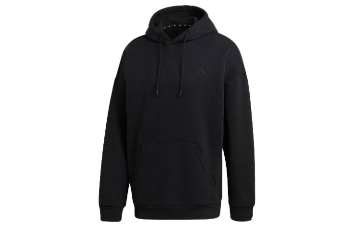 Adidas Adidas Sweatshirts Men's Black Hooded Moderate Regular