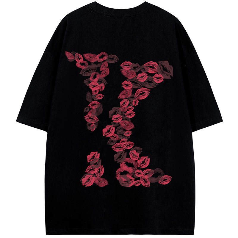 K411 T Shirts Unisex Crew Neck Moderate Straight Fit