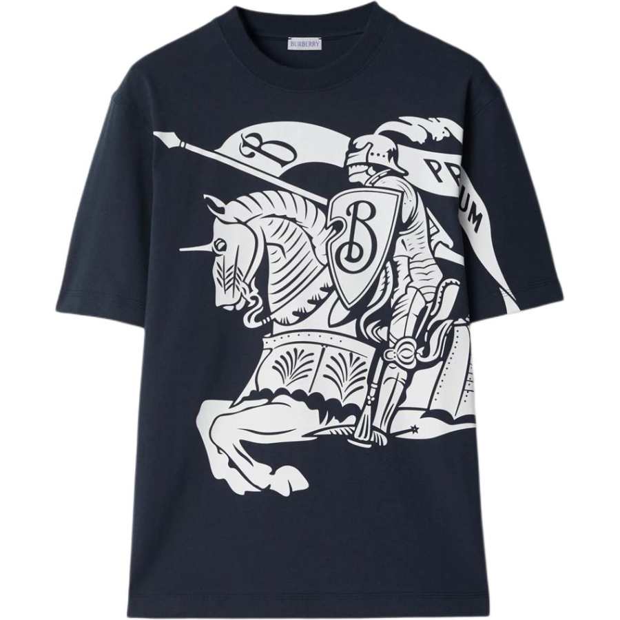 Burberry Logo Printed Crewneck T-Shirt