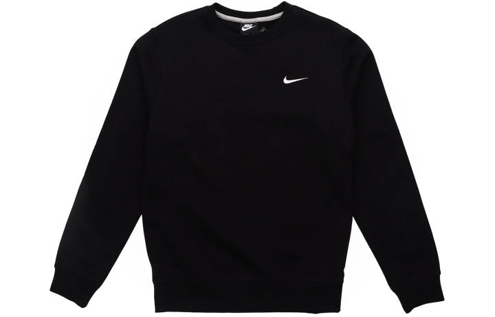 Nike Nike Sweatshirts Men's Black Crew Neck Moderate Regular