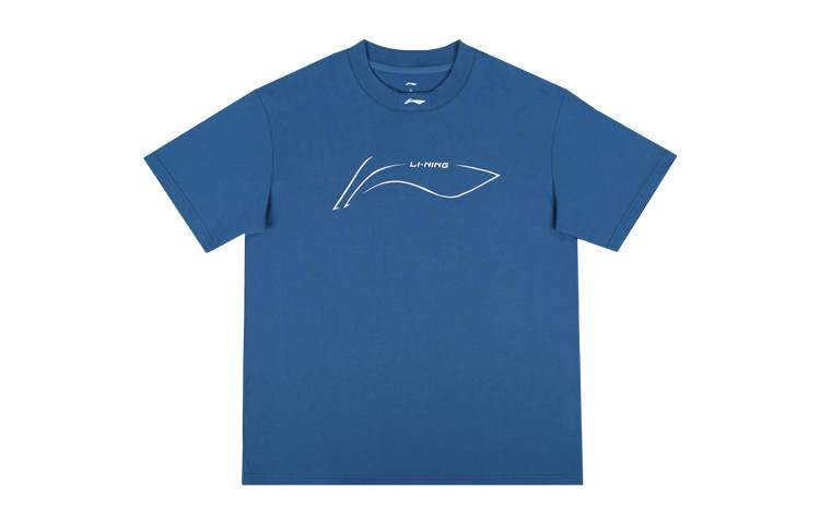 Li-Ning Li Ning T Shirt Unisex Royal Blue