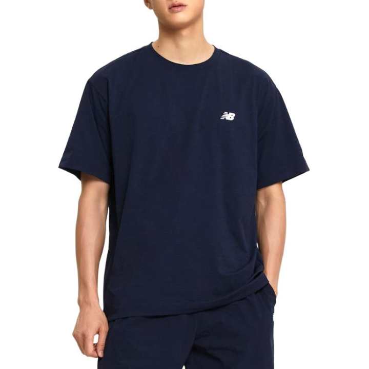New Balance New Balance UNI FROZEN RUNNER T Shirt Men's Marine Blue