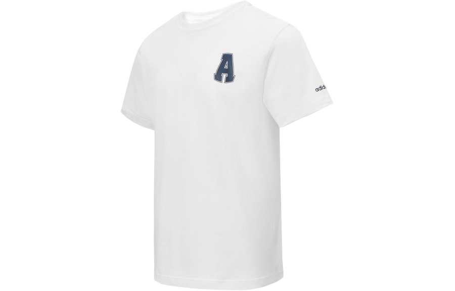 Adidas Adidas T Shirts Unisex White Crew Neck Moderate Straight Fit