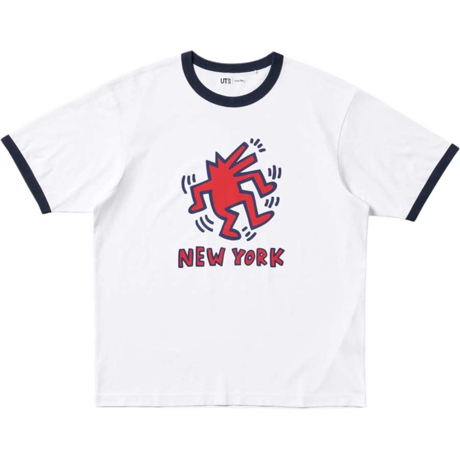 UNIQLO x ·/Keith Haring SS25 T Shirt Unisex White