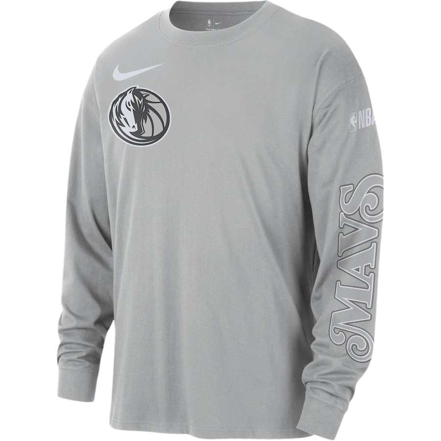 Nike Nike Dallas Mavericks Courtside City Edition Men's Nike Nba Max90 Long Sleeve T Shirt