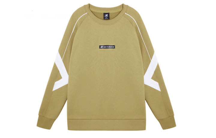 New Balance New Balance Sweatshirts Men's Brown Crew Neck Moderate Regular