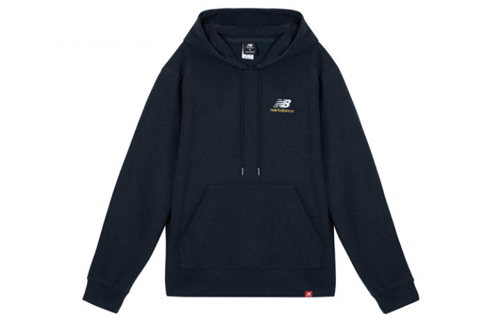 New Balance New Balance Sweatshirts Unisex Navy Blue Hooded Moderate