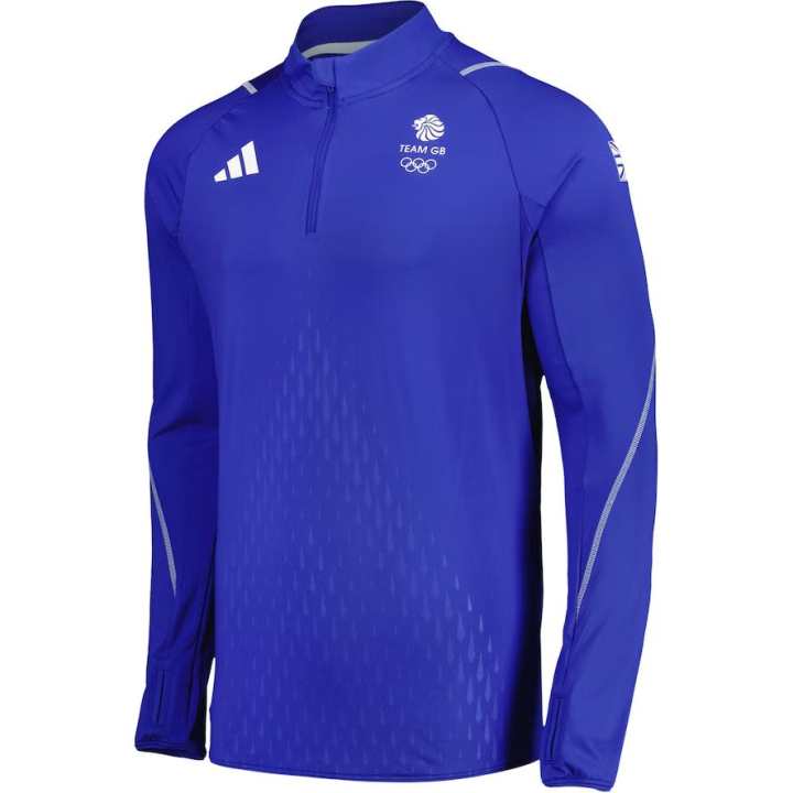 Adidas Adidas SS24 Team GB Training Top T Shirt Men's Blue