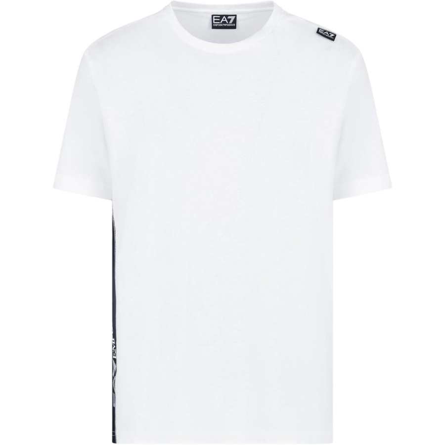 EMPORIO ARMANI Logo stripe T shirt