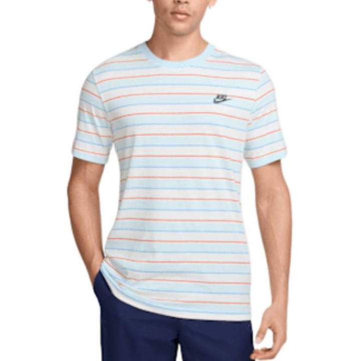 Nike Nike Club Striped T Shirt
