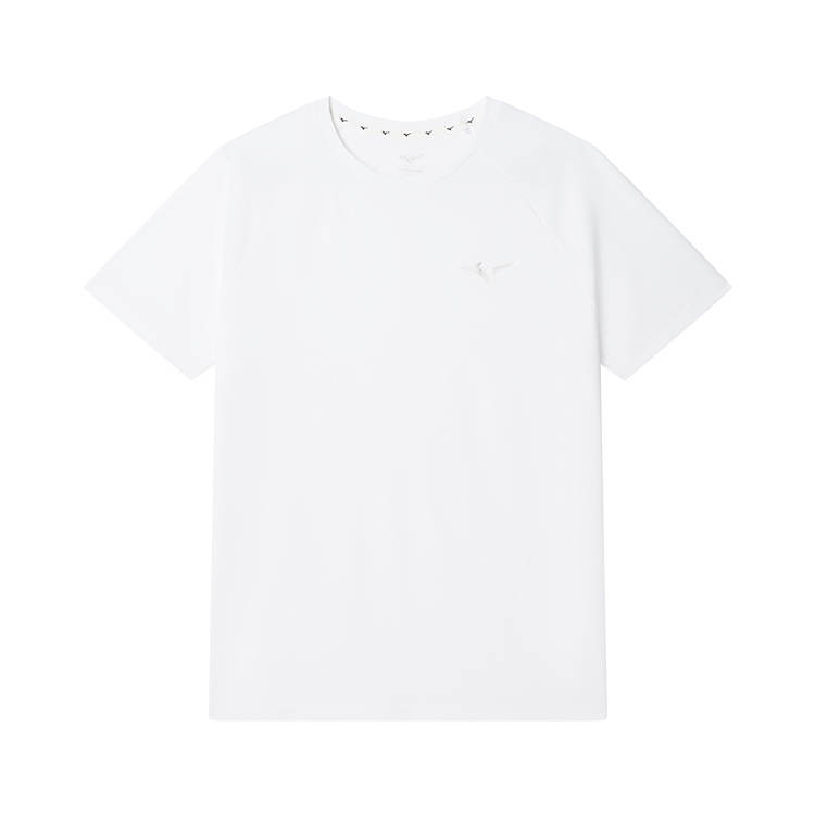 Mizuno T Shirts Unisex Crew Neck Thin Straight Fit
