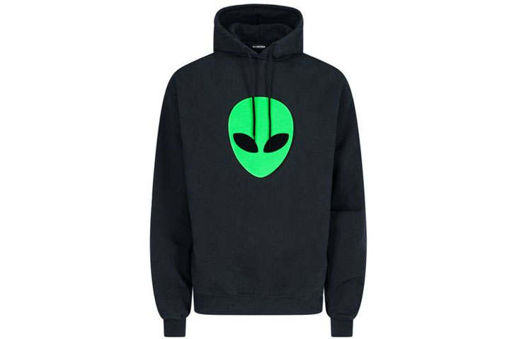 Balenciaga graphic-print hoodie