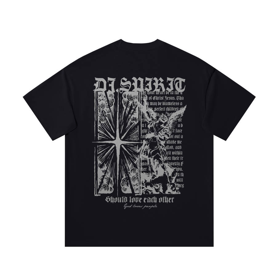 DJ.SPIRIT T Shirts Unisex Crew Neck Moderate Other