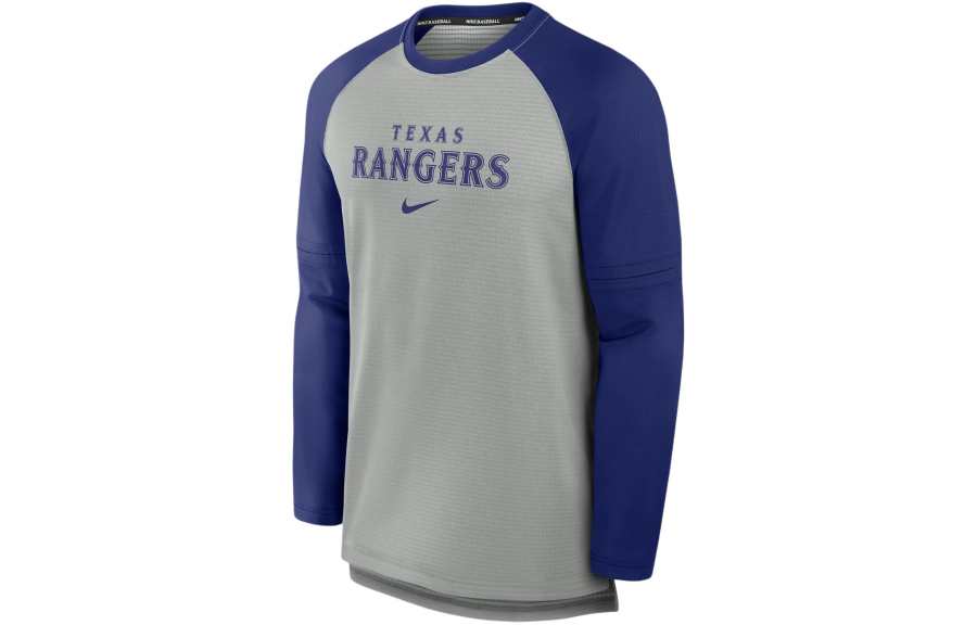 Nike Nike Texas Rangers Authentic Collection Game Time Men's Nike Breathe Mlb Long-Sleeve T-Shirt
