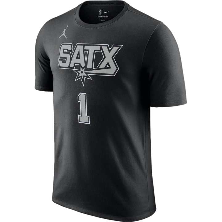Jordan Jordan x NBA SpursEssentials T Shirt Men's Black