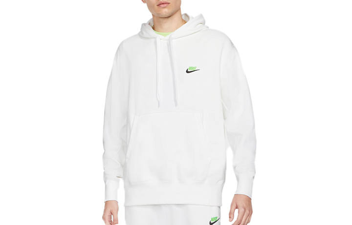 Nike Nike Sweatshirts Men's White Hooded Moderate Regular