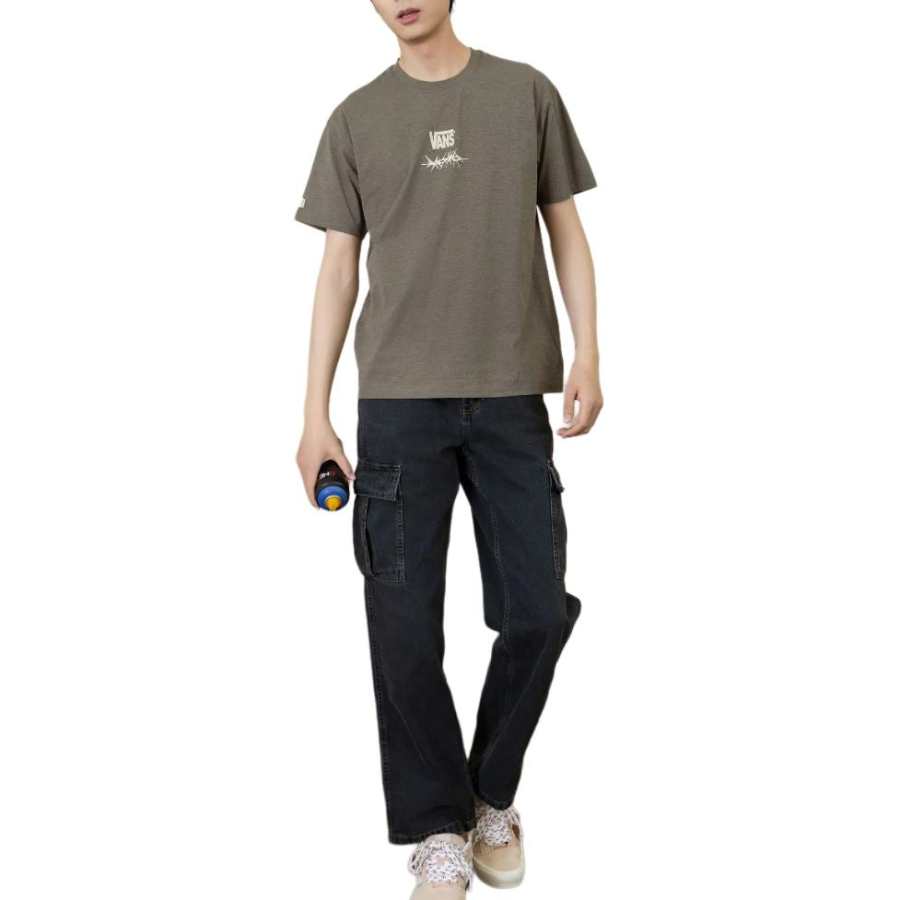 Vans Vans SS25 T Shirt Unisex Olive Brown