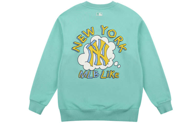 MLB MLB Sweatshirts Unisex Green Crew Neck Moderate Regular