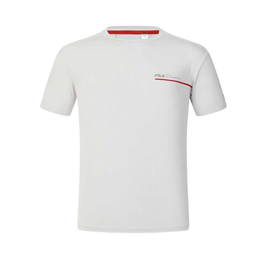 FILA Fitness T Shirt Men's Light Purple Gray