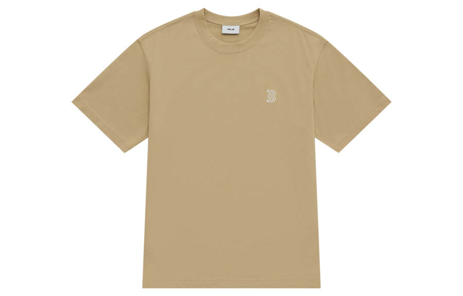 MLB MLB Boston Red Sox Basic Collection SS25 T Shirt Unisex Light Beige Yellow