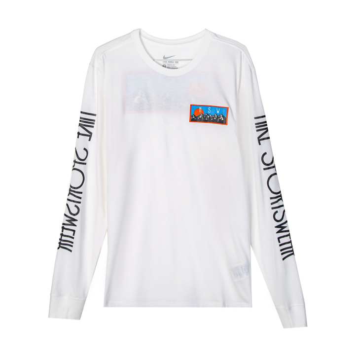 Nike Nike T Shirts Men's White Crew Neck Moderate