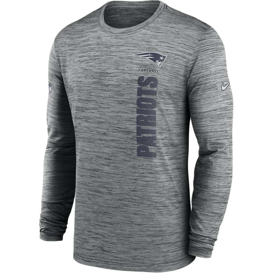 Nike Nike New England Patriots Sideline Velocity Men's Nike Dri-FIT Nfl Long-Sleeve T-Shirt
