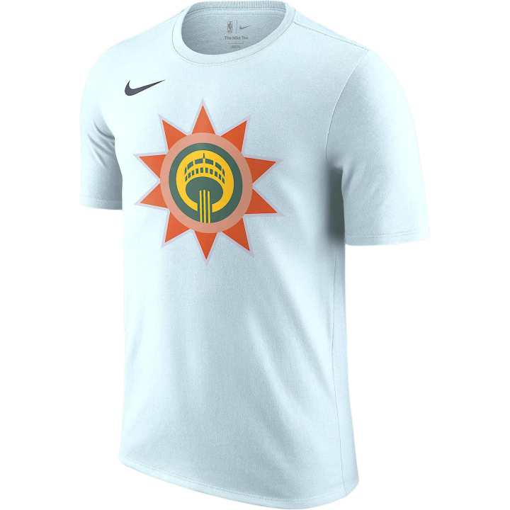Nike Nike x NBA San Antonio Spurs Essential City Edition T Shirt Men's Glacier Blue