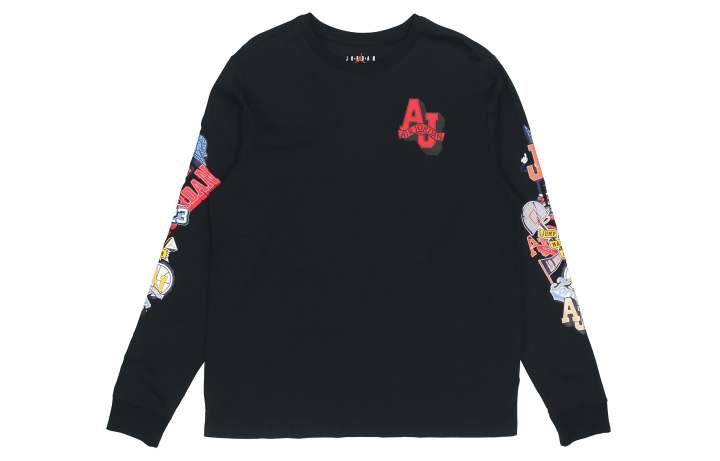 Jordan Jordan Sweatshirts Men's Black Crew Neck Moderate Regular