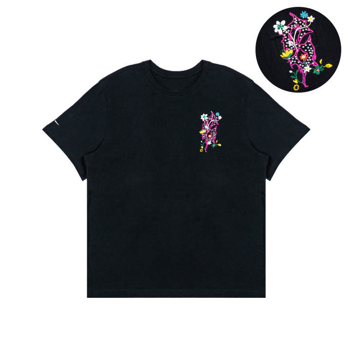 Nike Nike T Shirts Unisex Black Crew Neck Moderate Straight Fit