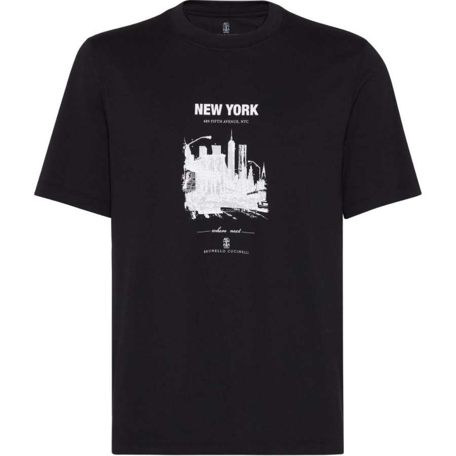 Brunello Cucinelli New York Jersey T Shirt