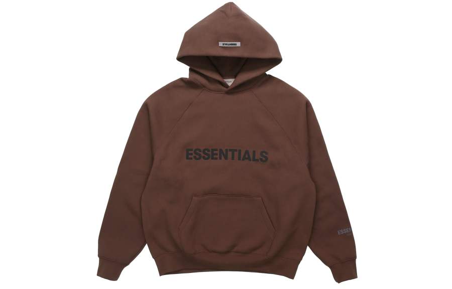 Fear Of God Essentials X Ssense Pullover Hoodie Applique Logo