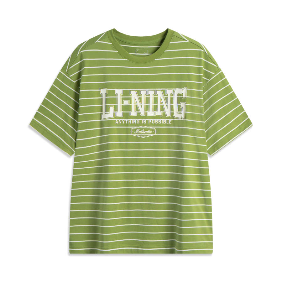 Li-Ning Li Ning Sports Life Collection T Shirt Men's Grasshopper Green