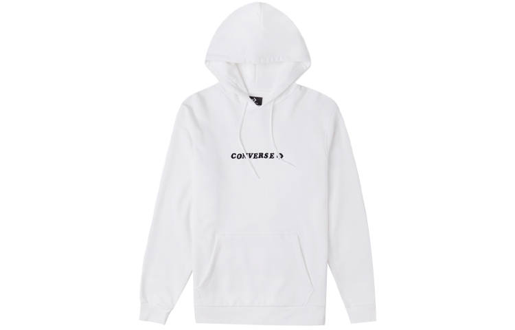 Converse Converse Sweatshirts Unisex White Hooded Moderate Regular