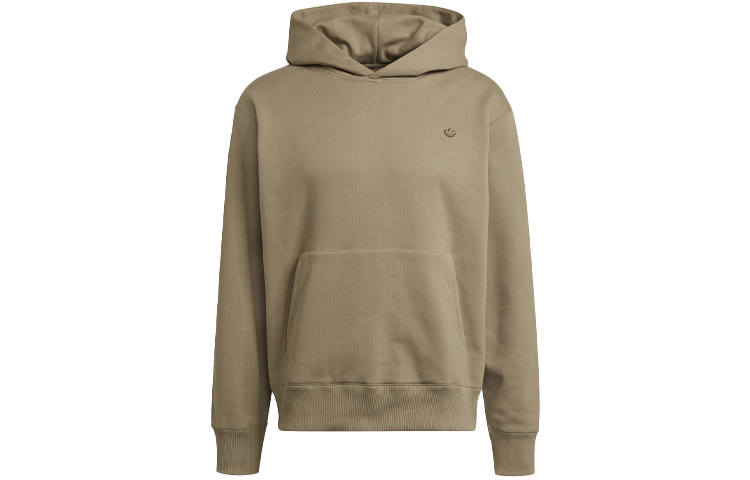Adidas Adidas Sweatshirts Men's Green Hooded Moderate Heavyweight