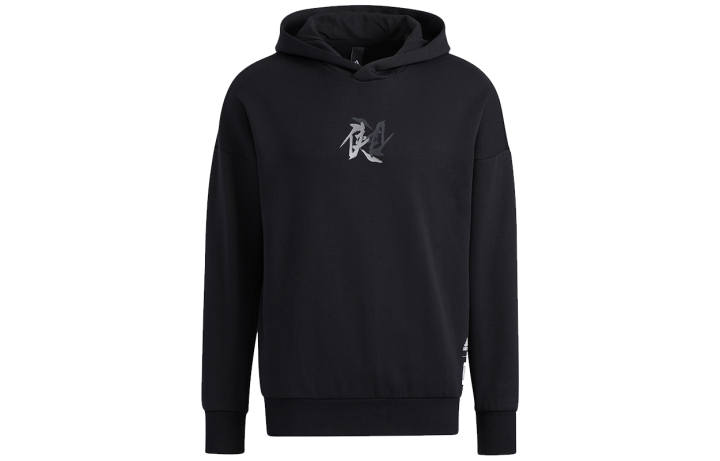 Adidas Adidas Wuji Series Sweatshirts Men's Black Hooded Moderate Regular