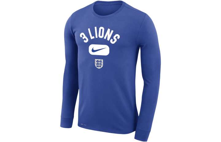 Nike Nike Sweatshirts Men's Royal Blue Crew Neck Moderate Regular