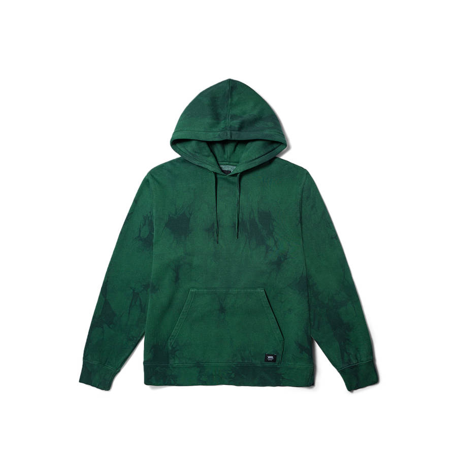 Vans Vans Sweatshirts Men's Green Hooded Moderate Regular