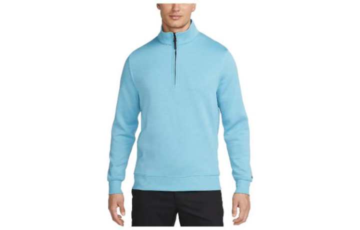 Nike Nike Sweatshirts Men's Sea Blue Stand Collar Moderate Other