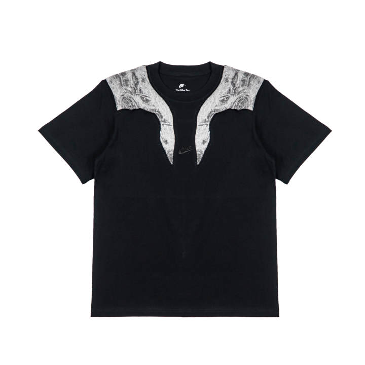Nike Nike T Shirts Unisex Black Crew Neck Moderate Straight Fit