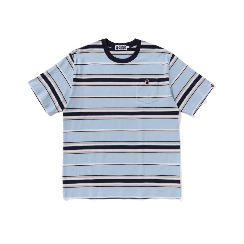 A BATHING APE A Bathing Ape stripe T-shirt