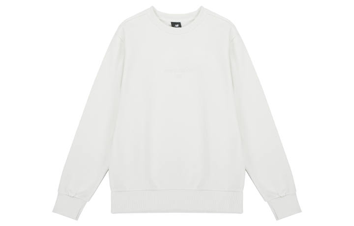 New Balance New Balance Sweatshirts Unisex White Crew Neck Moderate Regular
