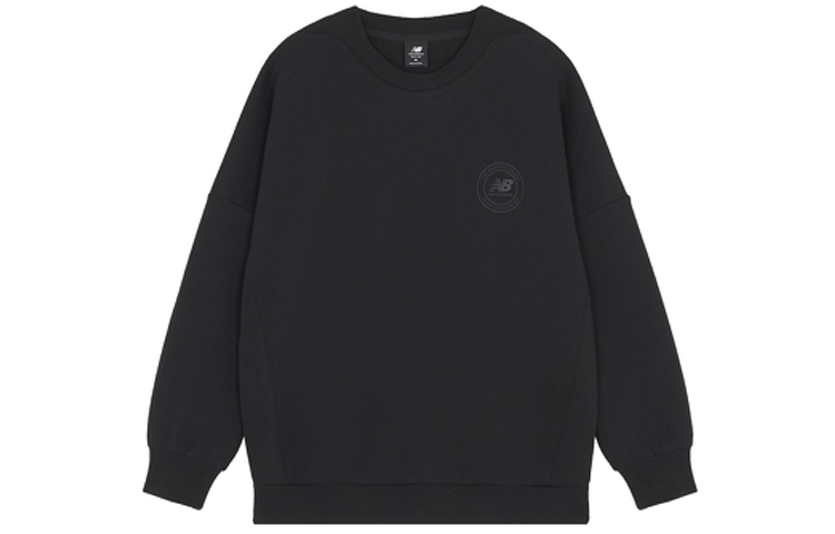 New Balance New Balance Lifestyle Casual Sweatshirts Men's Black Crew Neck Moderate Regular