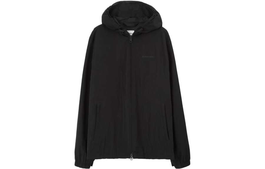 Burberry 【Previous Season】logo-print long-sleeve hoodie