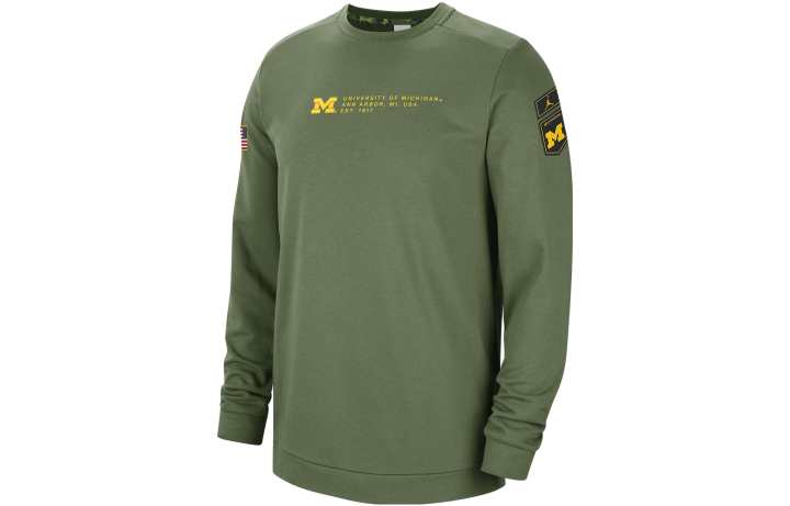 Jordan Jordan Sweatshirts Men's Green Crew Neck Moderate Other