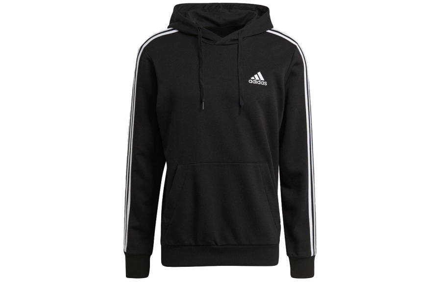 Adidas Adidas Sweatshirts Men's Black Hooded Moderate Regular