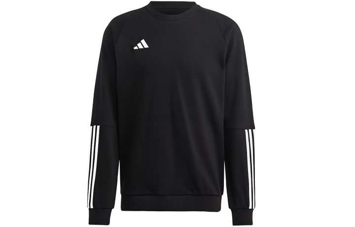 Adidas Adidas Sweatshirts Men's Black Crew Neck Moderate Regular