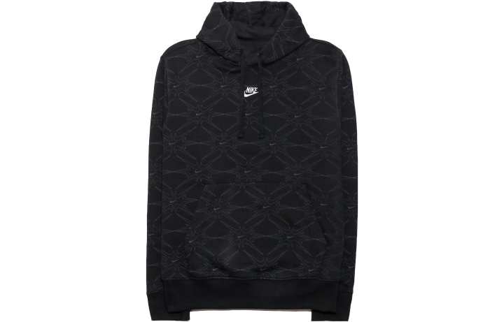 Nike Nike Sweatshirts Men's Black Hooded Moderate Regular