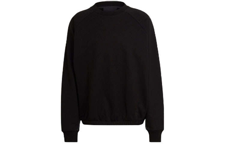 Adidas Originals Sweatshirts Men's Black Crew Neck Moderate Regular
