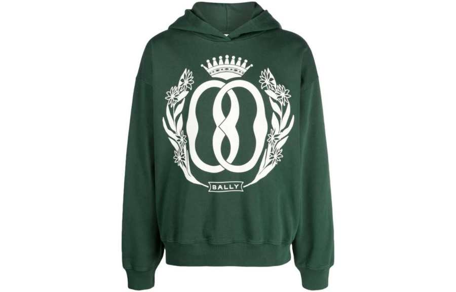 BALLY 【Previous Season】Kelly logo-print hoodie